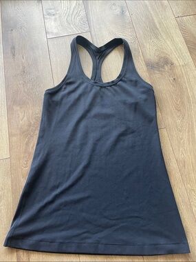 lululemon athletica Black Racerback Tank